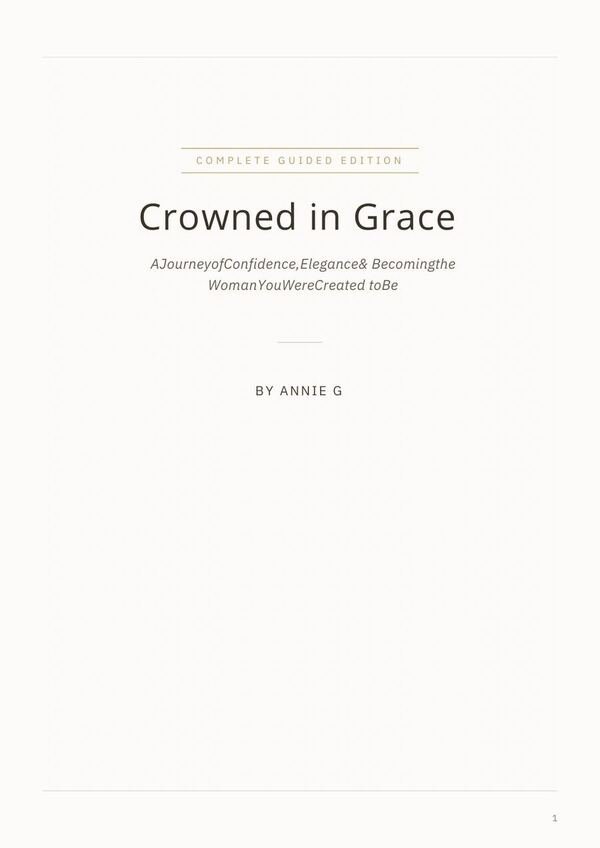Crowned in Grace book cover