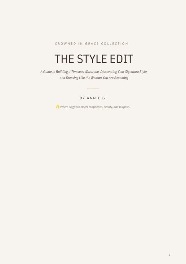 The Style Edit book cover
